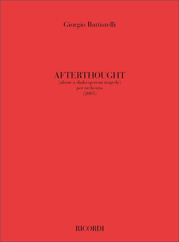 Afterthought